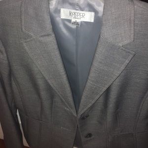 Gray Kasper Blazer